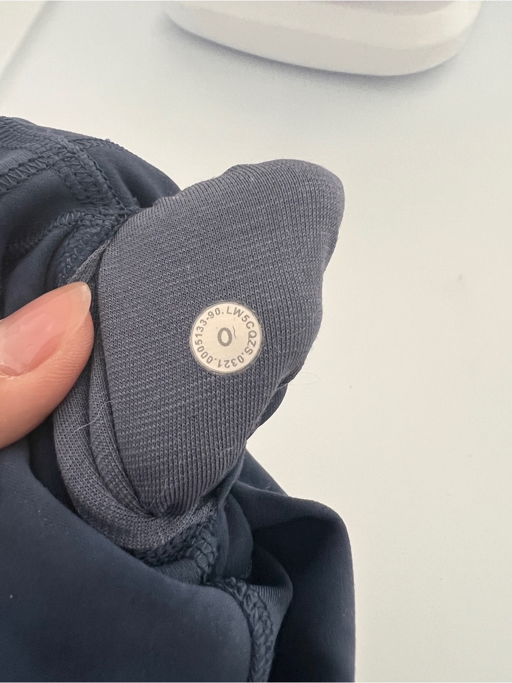Lululemon 0 diamond dye High-Rise Navy Tie-Dye Leggings - Picture 6 of 6